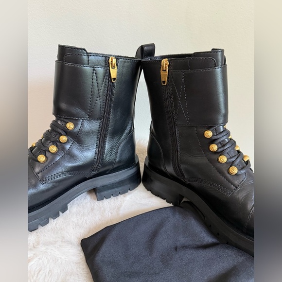 *SOLD somewhere else*   BALMAIN RANGER BOOT ARMY CALFSKIN - Picture 7 of 9